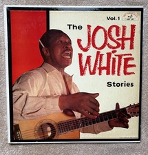 JOSH WHITE - THE JOSH WHITE STORIES VOLUME 1 Vinyl MONO LP RECORD ABC 124 EX