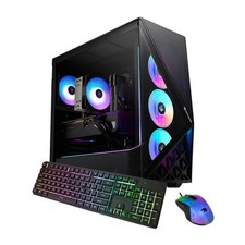 iBUYPOWER Element EBA7N56T03 Gaming Desktop Computer, AMD Ryzen 7 9700F 3.8GHz,