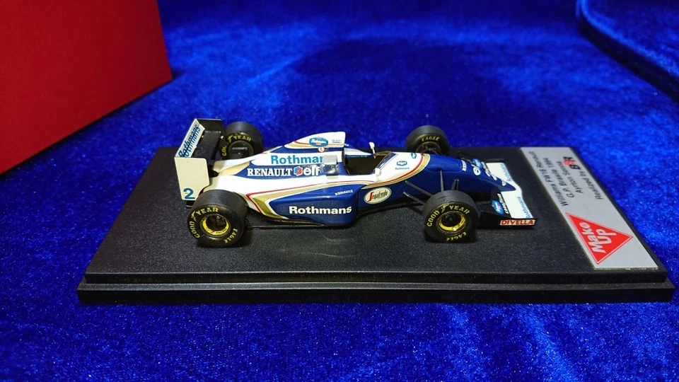 1/43 BBR MAKE UP Williams Renault FW16 Brasile GP 1994 Ayrton Senna Makeup Willi - Image 2 of 4