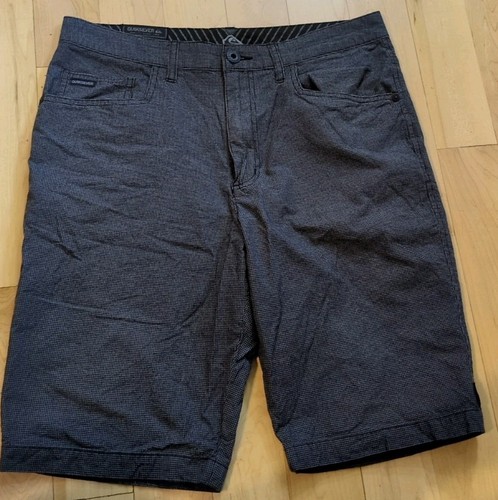 Pantalones cortos grises Quicksilver para hombre talla 32