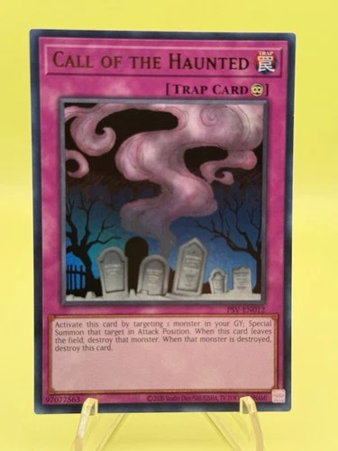 Yugioh 25th Anniversary Edition PSV-EN012 Call Of The Haunted NM
