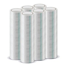 36 Rolls Heavy Duty Clear Packaging Tape w/ 2.36" Wide Total 2360 Yards 1.77 MIL