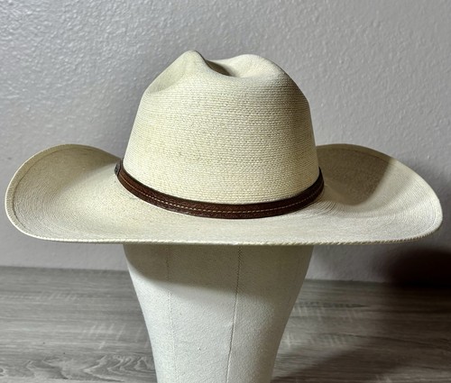 Atwood Maverick Long Oval Cowboy Hat Size 7X Made Mexico Western Rodeo. EUC - Picture 4 of 14