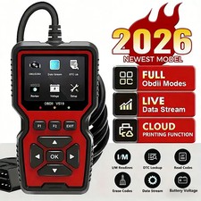 Professional Obd2 V519 Scanner - 2026 Upgraded Obdii Can Code Reader