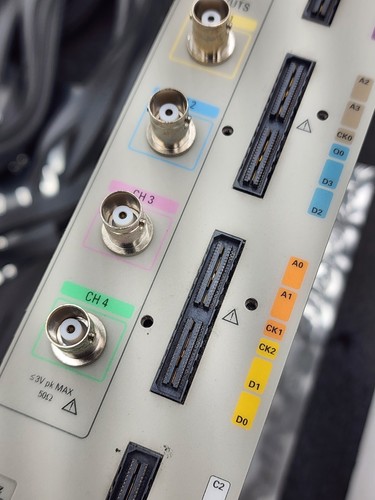 Tektronix TLA7AA4 5.6 136-Ch 32MB 450MHz Timing Logic Analyzer Module 4x P6860 - Picture 6 of 19