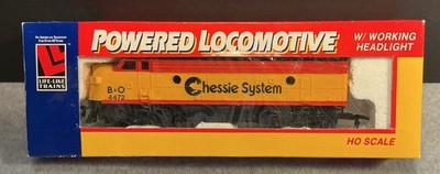 LIFE-LIKE CHESSIE SYSTEM B&O  #4472 DIESEL LOCOMOTIVE