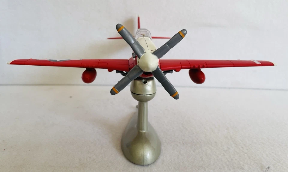 New-Ray Die Cast 1/48 P-51 Fighter Plane, Drawstring Wind Up Propeller - LNIB - image 3 of 4