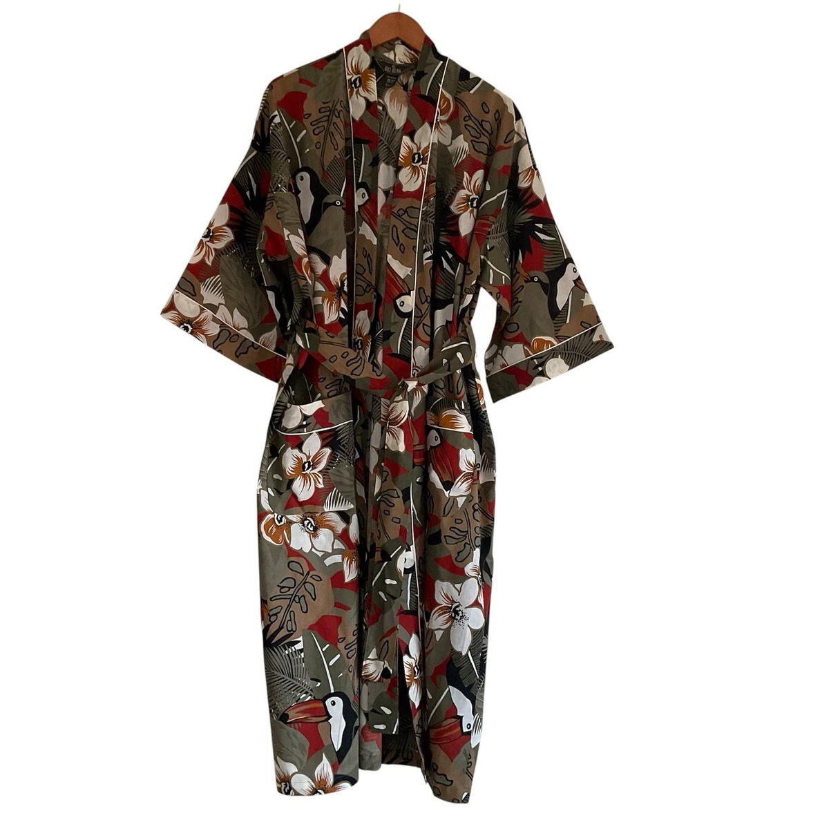 un-brand Japanse kimono dubbelgaze katoenen kleding voor heren in grote maten Taoïstische kleding - Zen-kleding, Color02, XL
