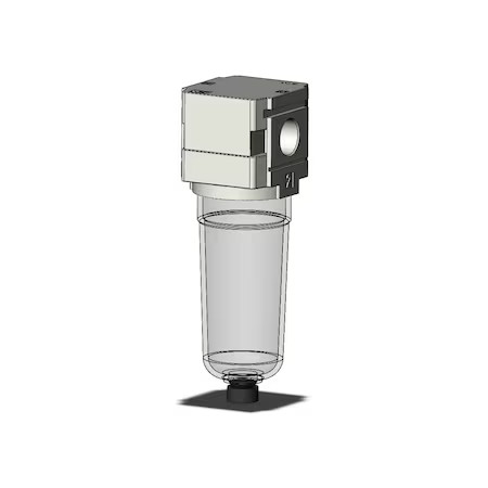 Smc Afm20-N02c-Z-D Compressed Air Filter, Water Separator