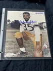 John Henry Johnson HOF Signed Photo  COA
