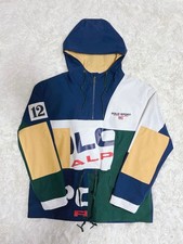 POLO SPORT Anorak Parka Size L BTS Jungkook Same Style Polyester  Multicolor
