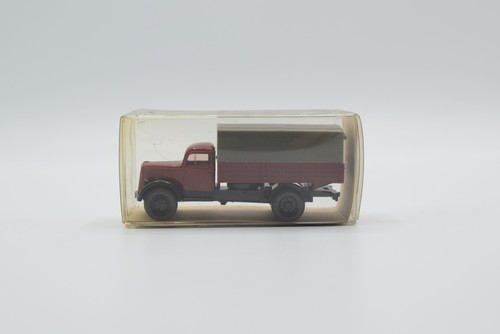 Wiking H0 14840 Opel Blitz 39 rojo/gris | Zustand: Gebraucht