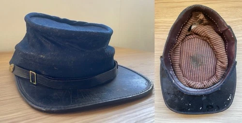 Original Indian Wars / Post Civil War US Navy or Marine Corps Kepi USMC 1870s