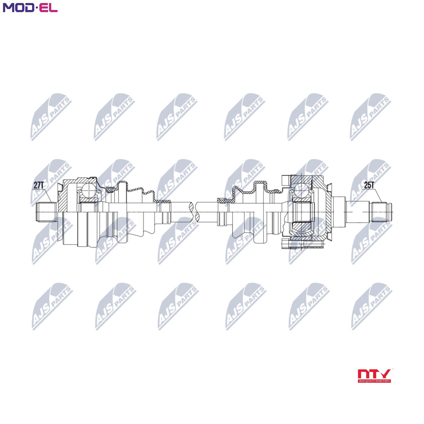 Driveshaft Rear L=R For Mercedes W123,S123,C123 76-, Sl C107 72- - Image 6