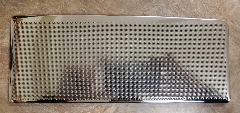 Pontiac Catalina 1960 tablero altavoz rejilla cromo ¡bonito! Foto 3 de 4