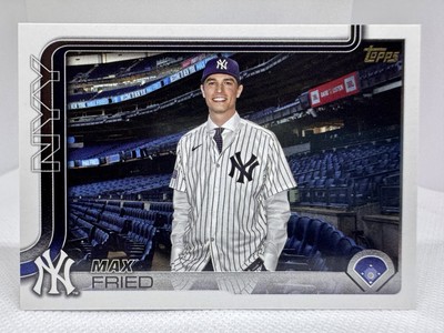 Max Fried #609 - 2025 Topps Series 2 Golden Mirror Image Variation SP SSP