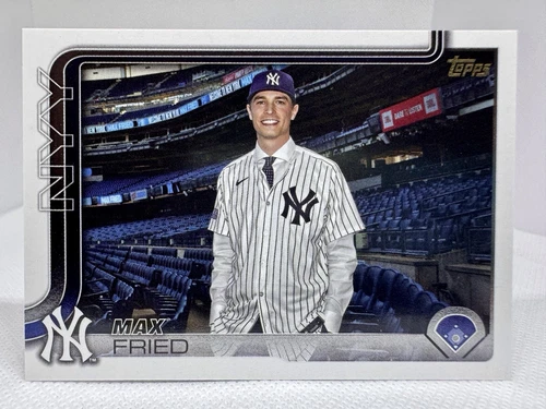 Max Fried #609 - 2025 Topps Series 2 Golden Mirror Image Variation SP SSP - Picture 1 of 8