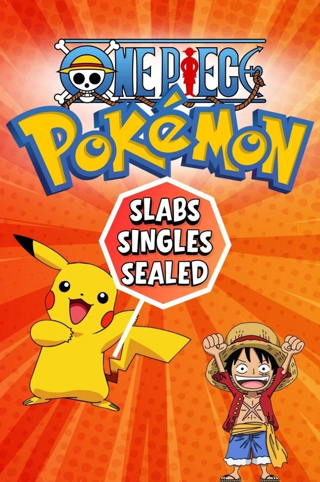 POKÉMON & ONE PIECE ⚡️ $1 STARTS, SLABS, SINGLES, SEALED & PENNY DROPS! 🔥