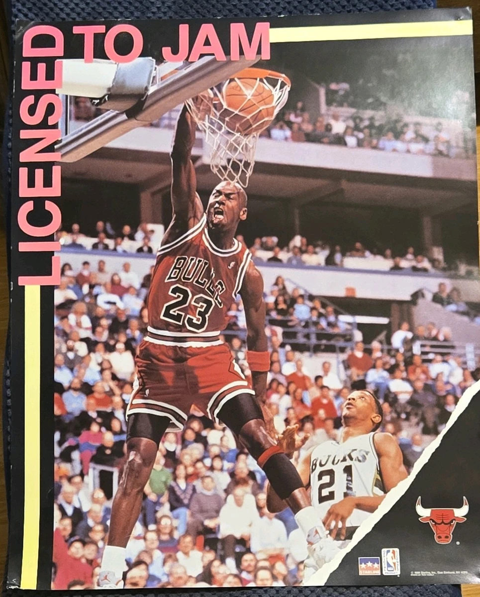 Michael Jordan Original 1990 Vintage Sports Posters for sale | eBay