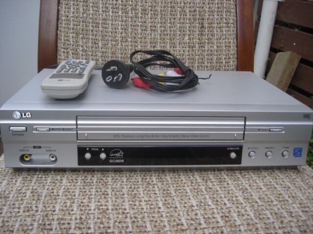 LG GC480W VCR with remote