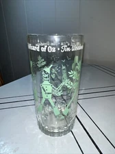 Vintage Wizard of Oz Tin Woodman 5 1/4”Water Glass Swift Peanut Butter Co. Baum