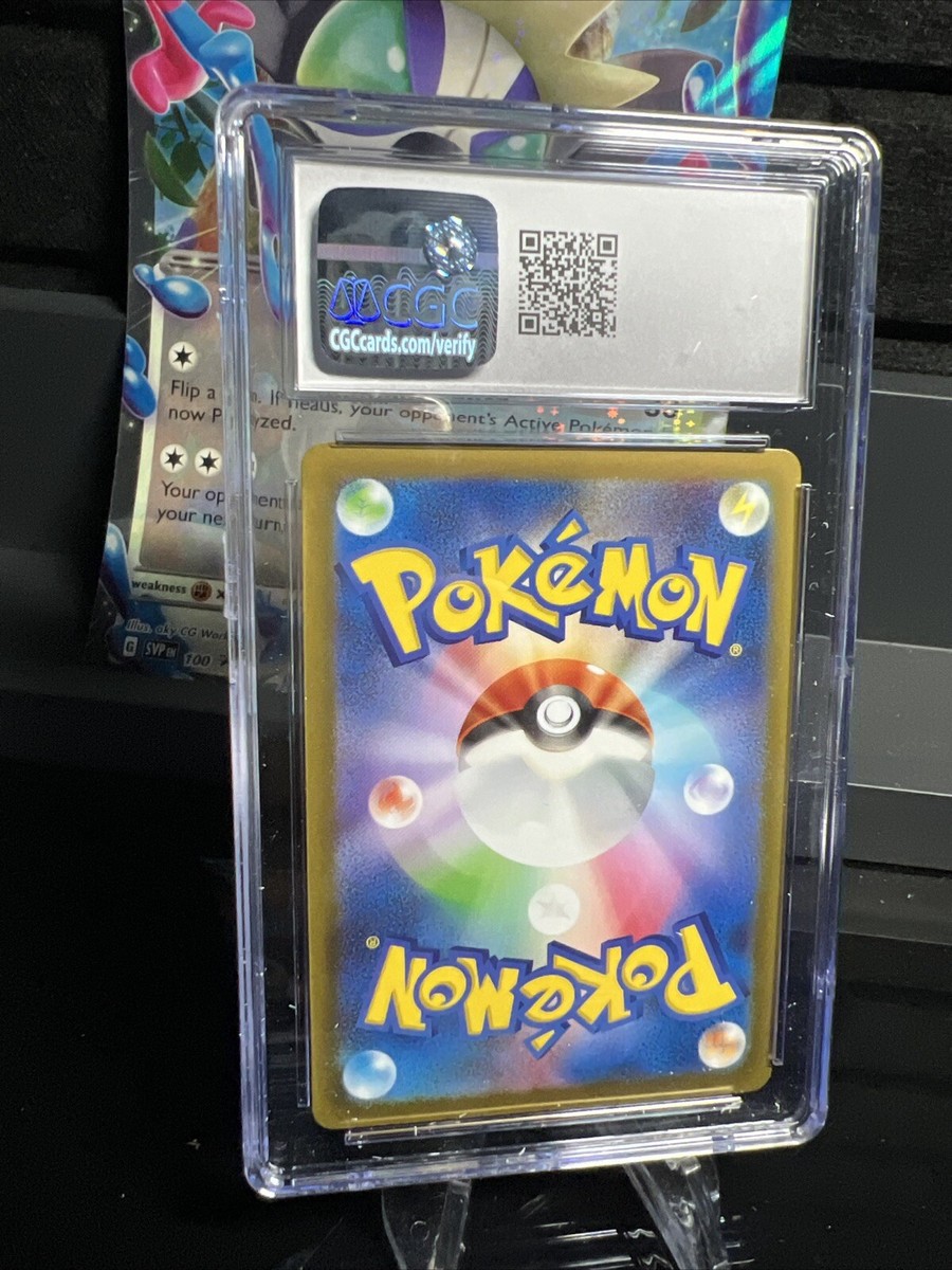 CGC 9 MINT Pikachu 120/SV-P Promo Japanese Pokemon Card #120