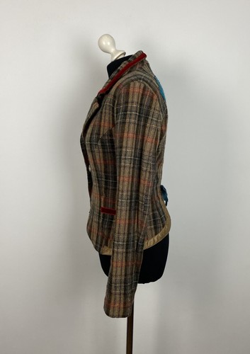Nolita Women's Blazer Jacket 80% Wool 20% Cotton Size 44 - Picture 2 of 5