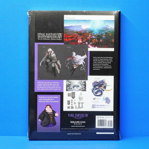Final Fantasy XIV 14 Shadowbringers Reflection Histories Art Book + Minion Code - Picture 2 of 9