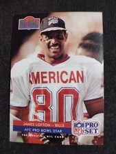 1992 Pro Set #387 James Lofton  PB  Buffalo Bills Football Card