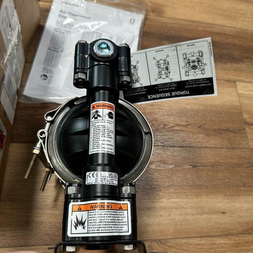 GRACO Husky 716 D53366 Metal Air operated Double Diaphragm pump 3/4 in. NPT - Picture 8 of 11