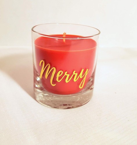 Yankee Candle Merry Sparkling Cinnamon Tumbler Candle Limited Holiday Edition 7o - Picture 4 of 5