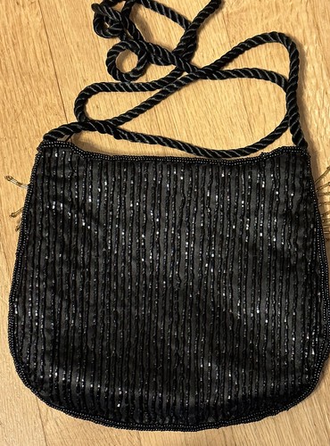 Vintage Nina Ricci Beaded Cross Body Handbag - Picture 2 of 6