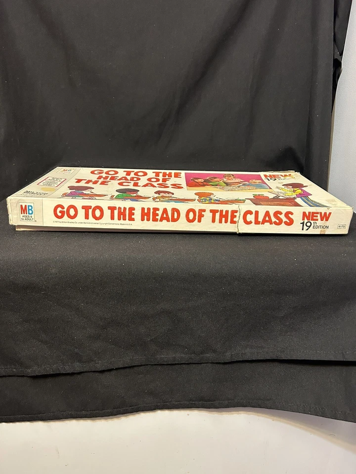 Vintage 1977 Go To The Head Of The Class Board Game19th Edition By MB# 4175 - Image 3 of 4
