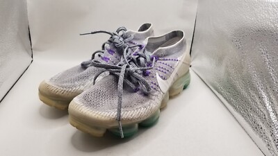 Nike Air VaporMax OG Heritage Flyknit Womens Size 11 Grape Emerald 922914-002
