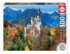 Bavaria, Germany Neuschwanstein Medieval Castle, 300 XXL pc Educa Jigsaw Puzzle