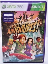 Kinect Adventures! Microsoft Xbox 360 requires Kinect Sensor #2.  Pre-owned.
