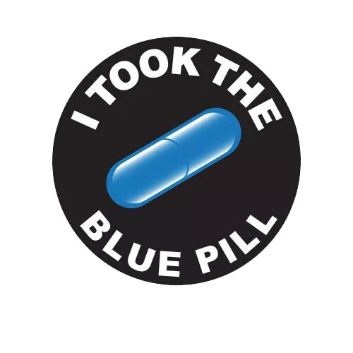 I Took The Blue Pill Sticker - Picture 1 of 3