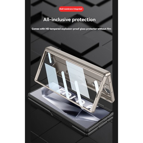 Stand Phone Case Folding Anti-Drop Phone Case Part for Samsung Galaxy Z Fold6 - Picture 15 of 28