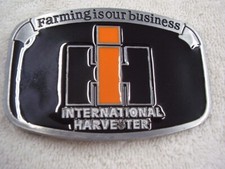 INTERNATIONAL HARVESTER  BELT BUCKLE  FREE  POSTAGE