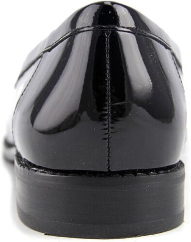 Ros Hommerson® Women's Darby Black Patent Slip On Loafers, Size 11 Super Slim - Picture 3 of 15