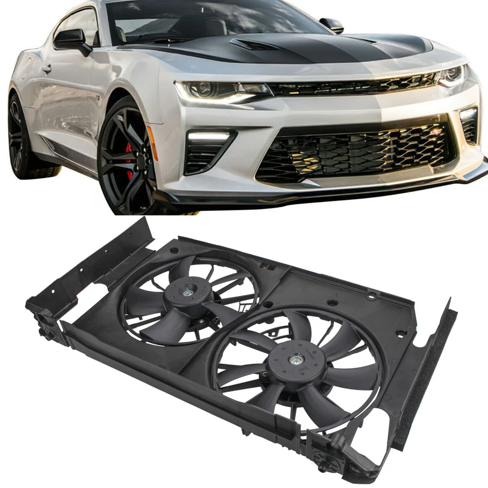 Radiator Cooling Fan Assembly for 2006-2012 Toyota RAV4 Foto 2 de 4