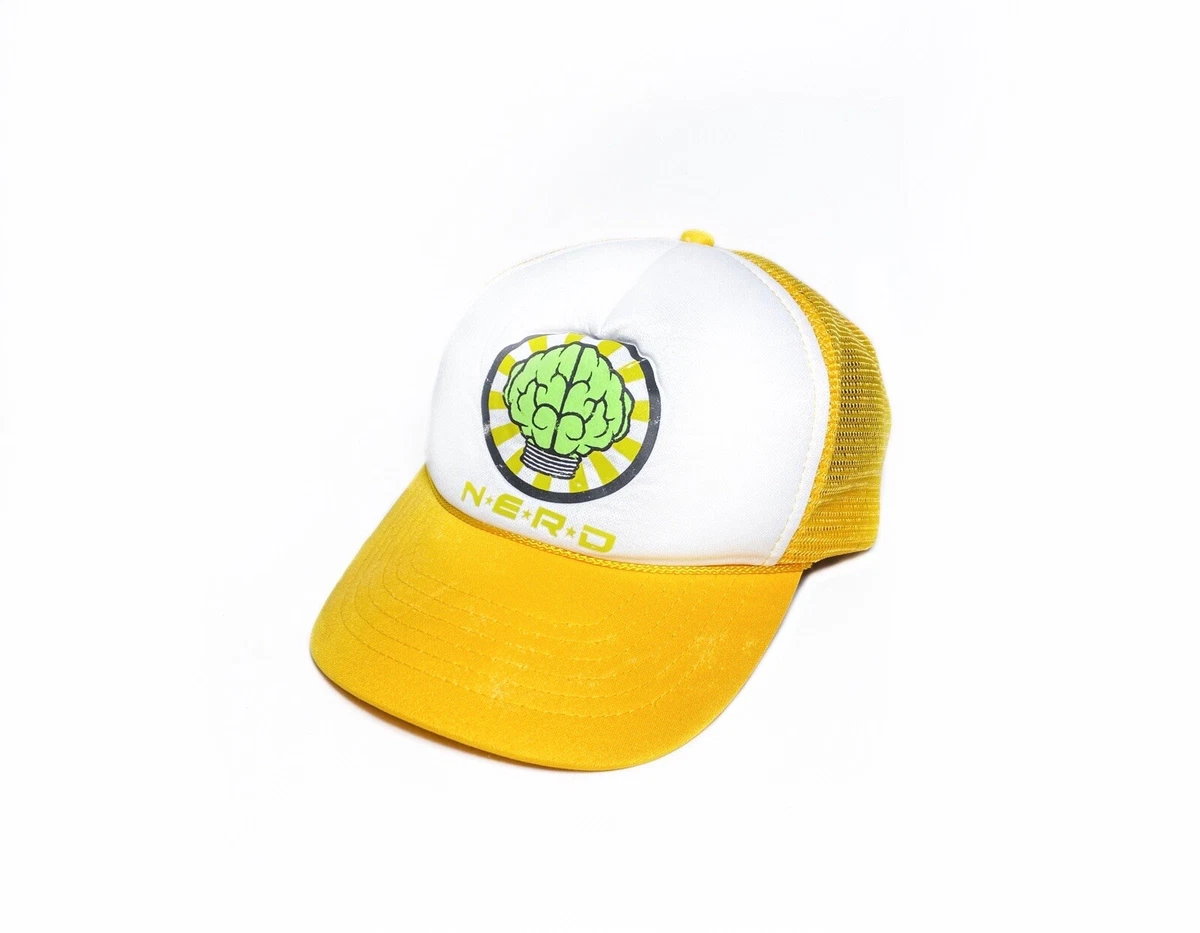 FREE Y2K AESTHETIC DR.YELLOW TRUCKER CAP, Men's Fashion, Watches