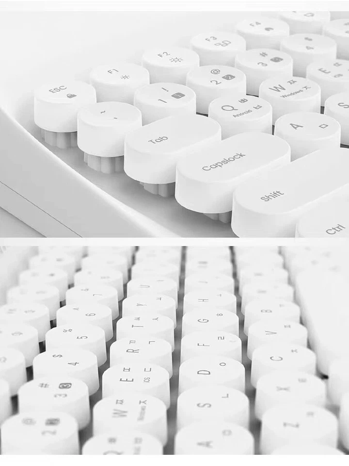 ipad air 4th 5th generation case keyboard pro iPhone typewriter Bluetooth - Image 2 of 4