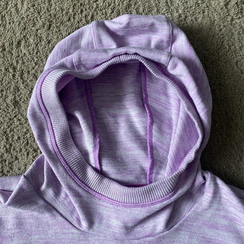 Athleta Girl Hoodie Size L/12 Purple - Picture 3 of 11
