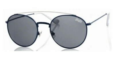 Lunettes de Soleil SUPERDRY INDIANNA 212 Bleu Marine/Argent - Photo 1/2