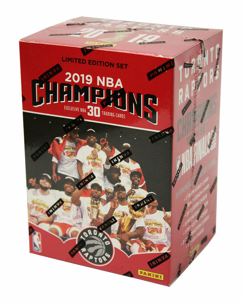 2019 Panini Toronto Raptors NBA Champions Factory Sealed Box Set