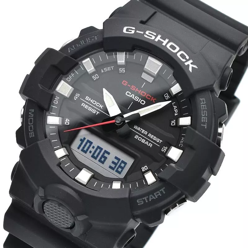 CASIO G SHOCK GA 800 1AJF Analog Digital Big Case Watch Black