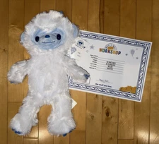 Build-a-Bear Workshop Loveable Legends Yeti Snow Monster Plush Figure Unstuffed