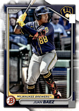 2024 Bowman Draft - #BD-150 Juan Baez Brewers