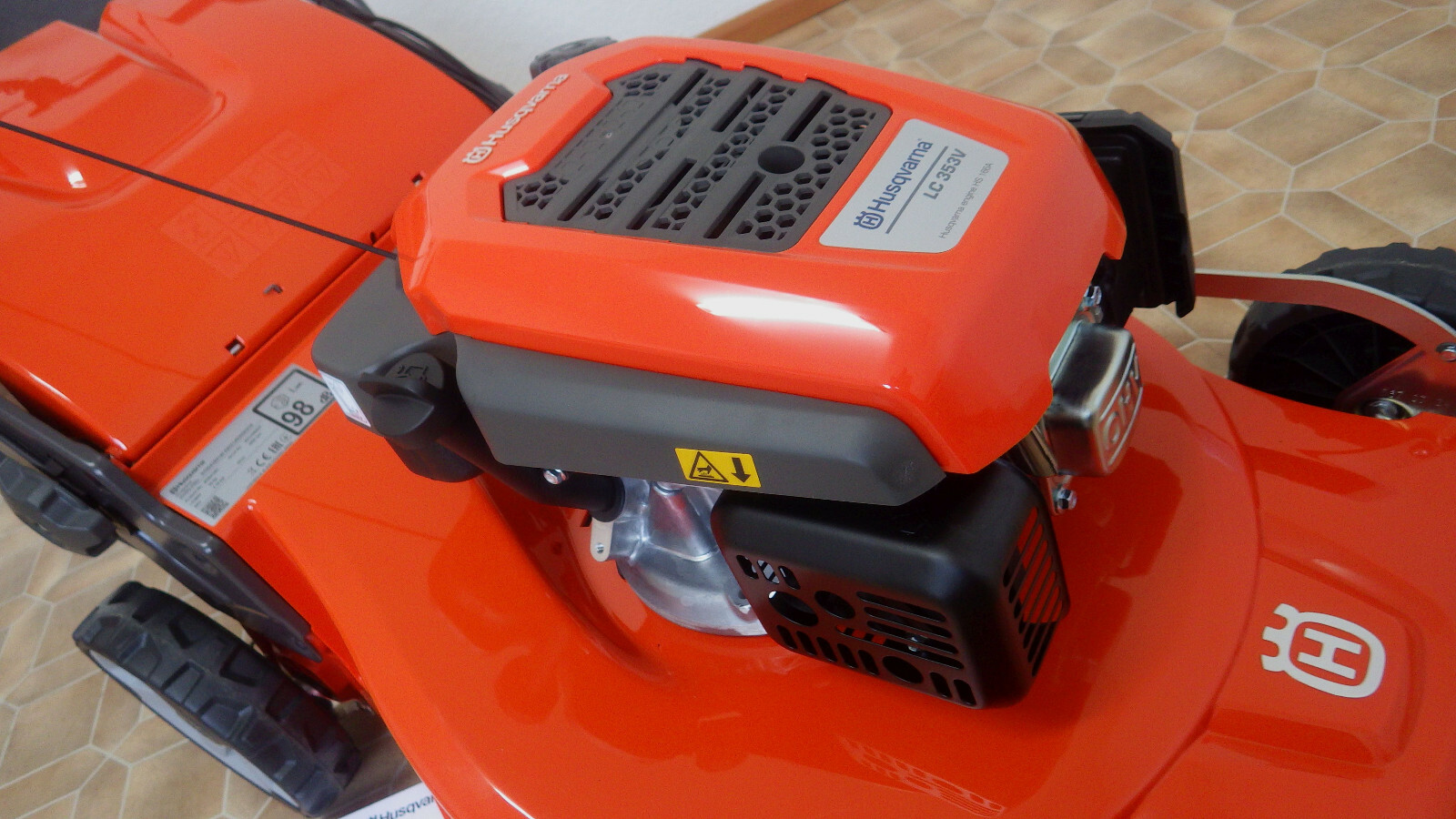 Husqvarna LC 353 V Vario Antrieb Benzin Rasenmäher 53